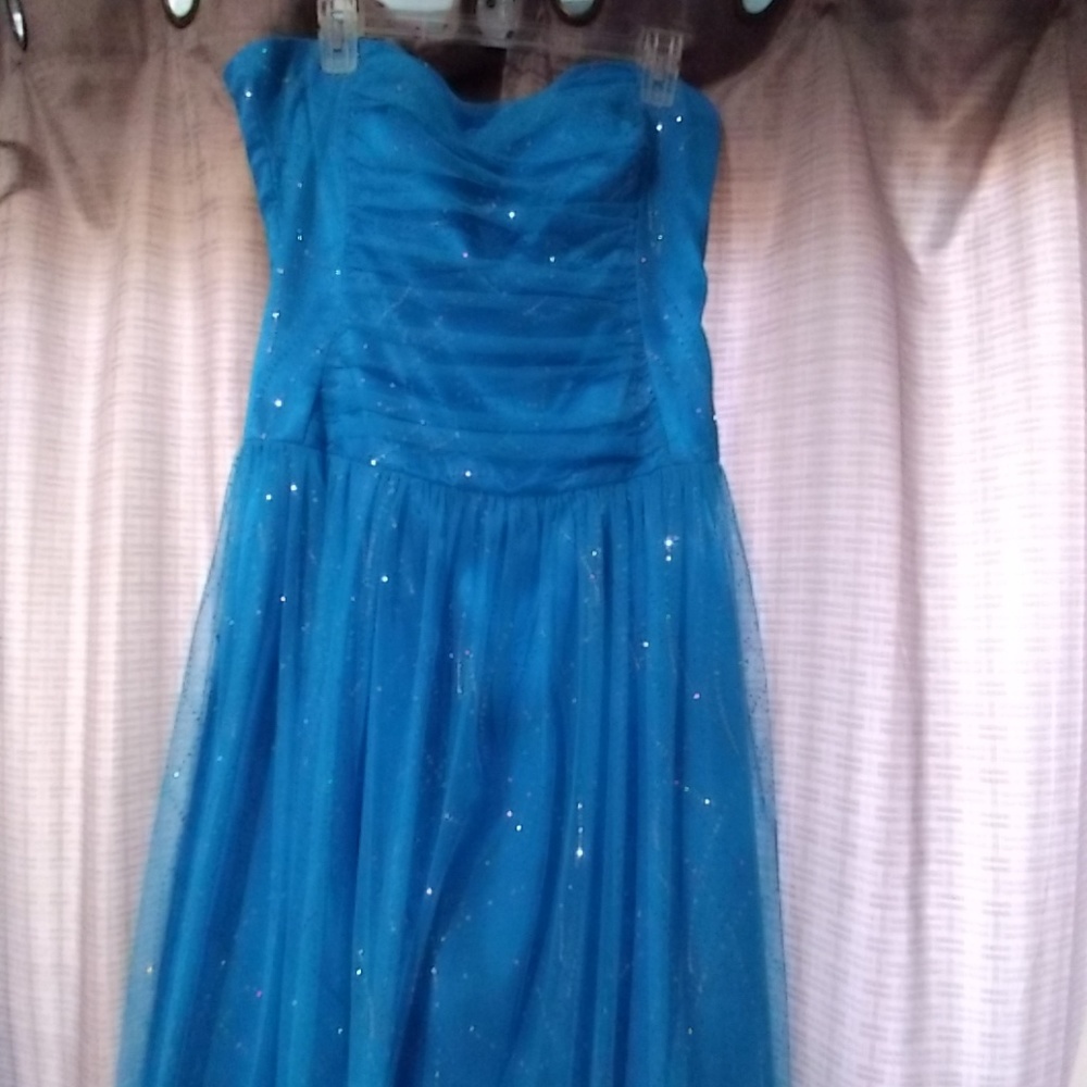 Blue Ball Gown